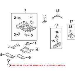 Audi Garage Door Transmitter 4F0959719A 6PS - Genuine VW/Audi